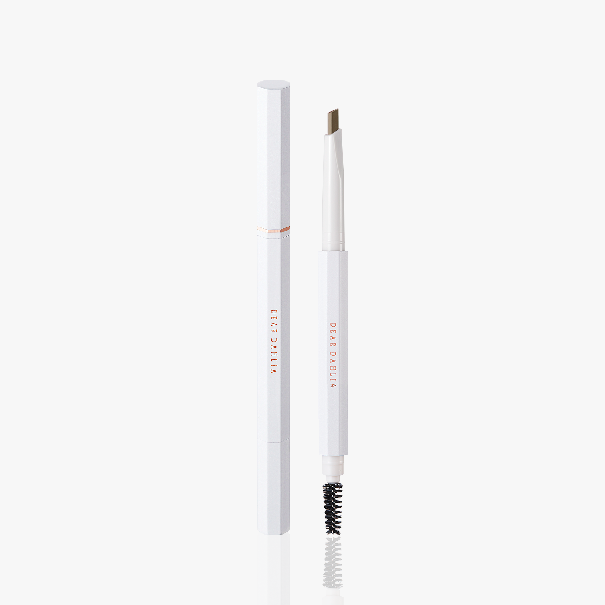 Double-ended eyebrow pencil