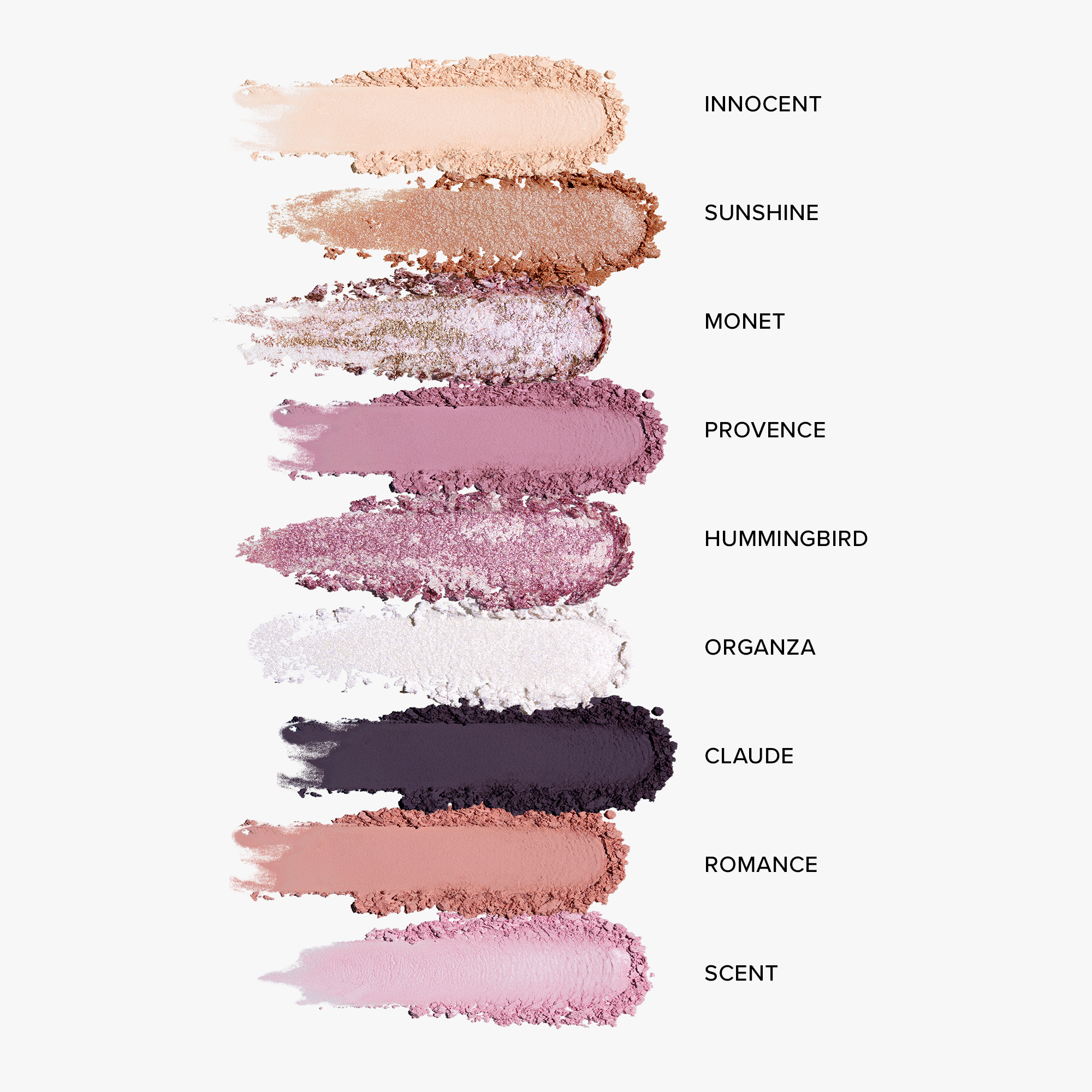 Palette of 8 shades