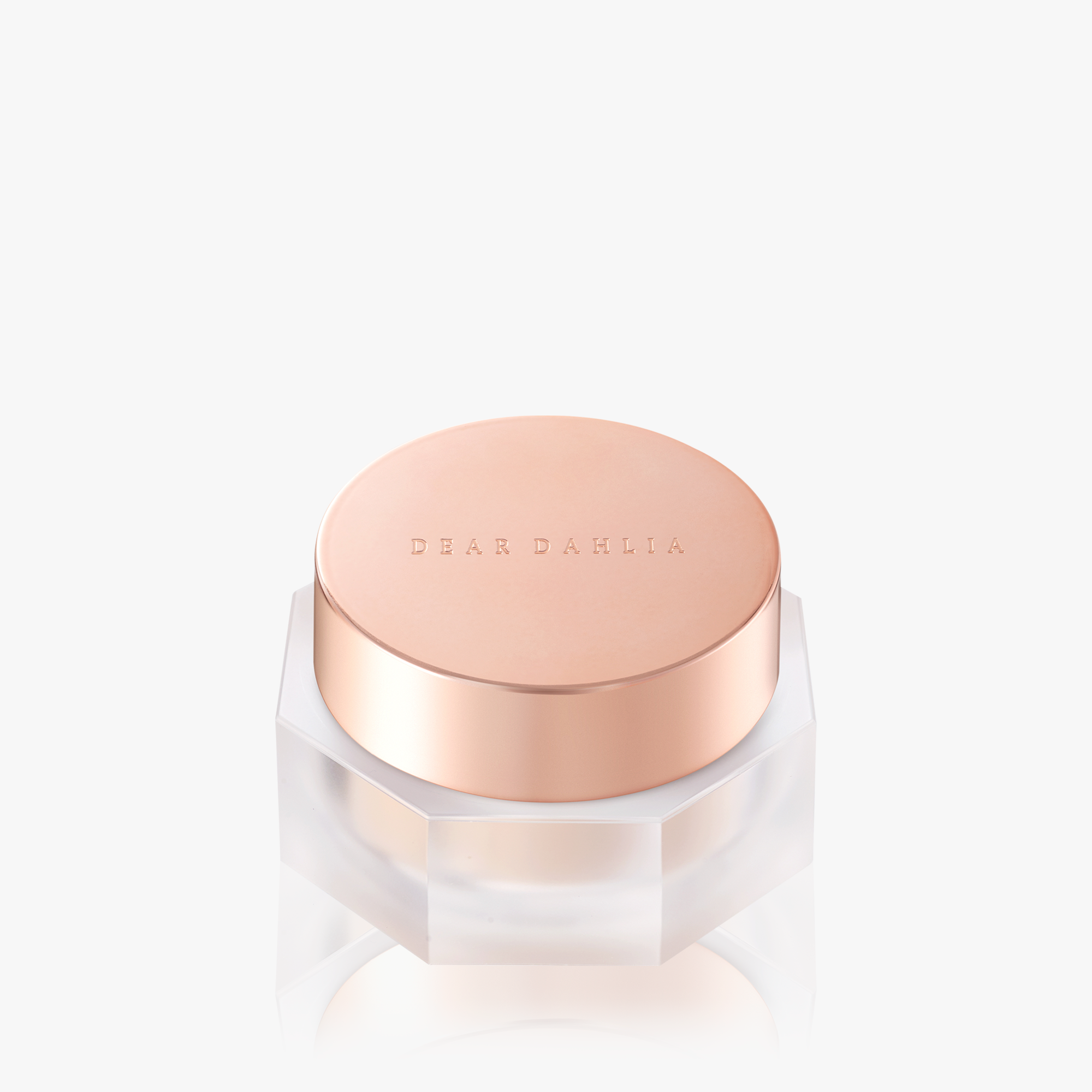 Semi-transparent setting powder