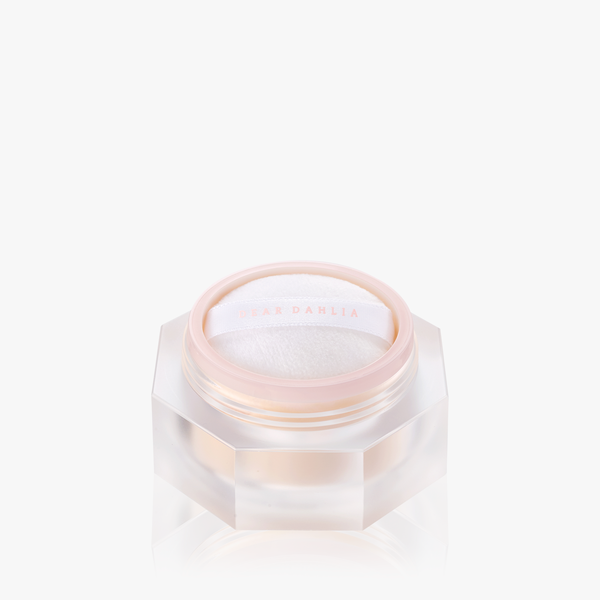 Semi-transparent setting powder